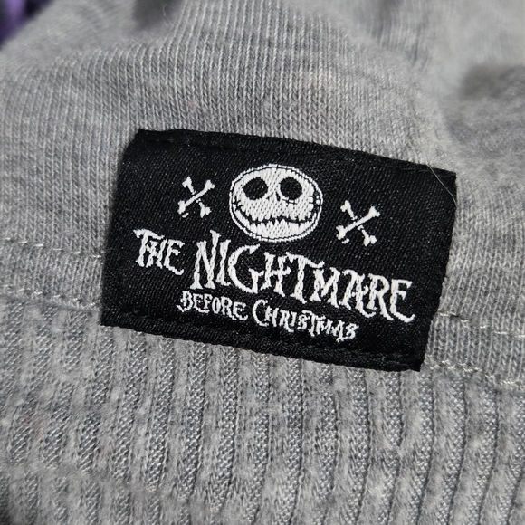Nightmare Before Christmas long hooded sweater, size M (8/10) Runs Very Big! - Picture 6 of 6
